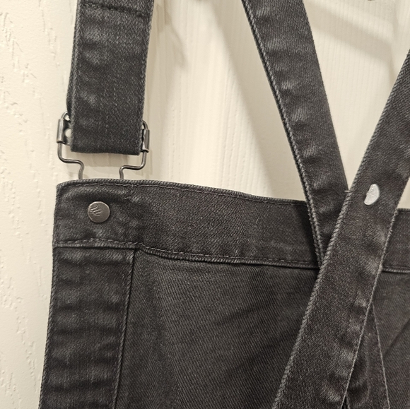 Madewell washed black overalls - Picture 11 of 14